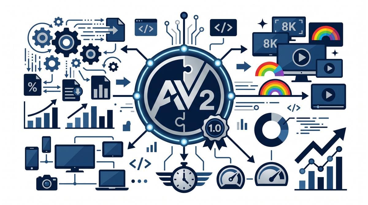AV2 Version 1.0.0: New Video Codec from AOMedia