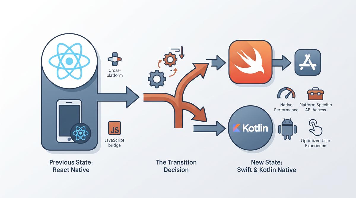 Shopify Ditches React Native, Rebuilding Its Apps in Swift and Kotlin — AI article on gikiewicz.com